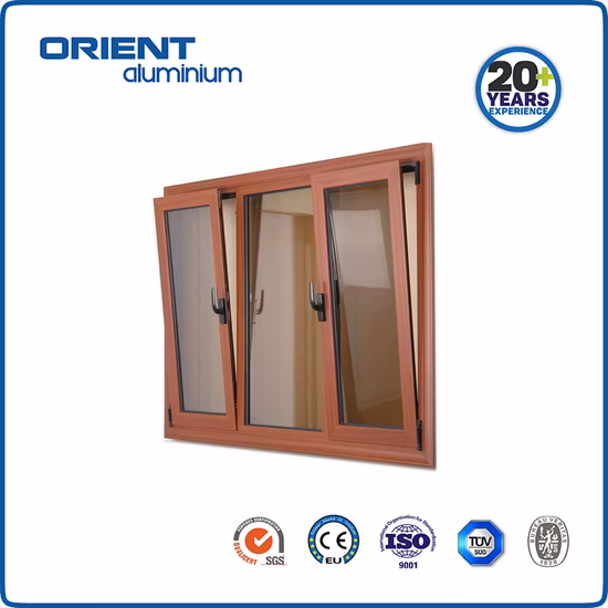 Ventana corrediza de aluminio/aluminio de alta calidad