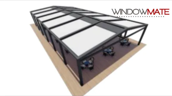 Toldo plegable para terraza, retráctil, para exteriores, para montar en el techo