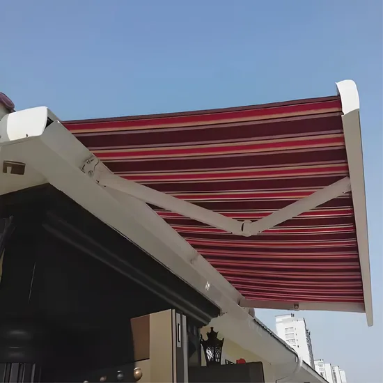 Toldo retráctil de casete completo de alta resistencia para exteriores, casa, jardín, ventana, patio, porche, garaje, con iluminación LED