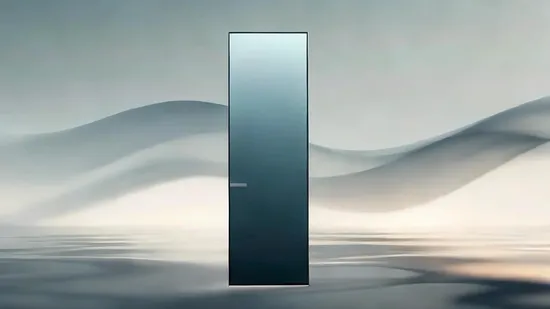 Puerta de seguridad de acero inoxidable, de metal, hierro y acero inoxidable, de exterior, atemporal y asequible, con puerta de pavo y puerta de vidrio francesa.