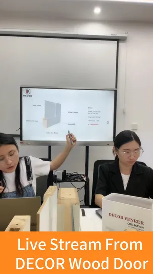 Puerta francesa interior con imprimación blanca y tira de metal decorada con 15 paneles de vidrio divididos