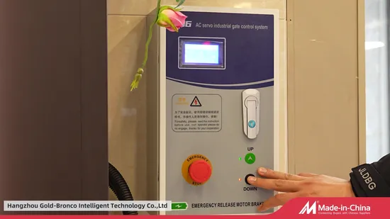 Puerta comercial de alta velocidad enrollable de PVC